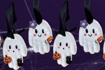 Ghost Handprint Making Class